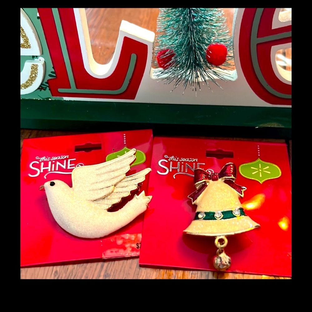 Christmas Brooches